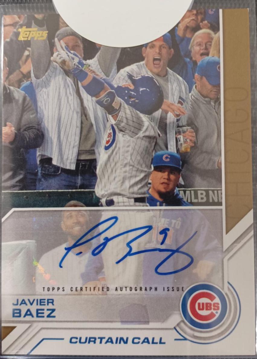 Javier Baez #TSA-JBA 2017 Topps Baseball Salute Autographs