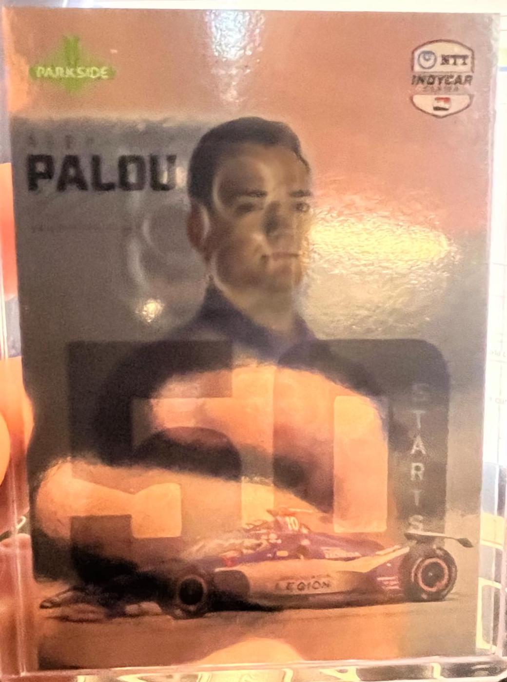 Alex Palou #MM-12 Racing Cards 2024 Parkside NTT IndyCar Marquee Moment
