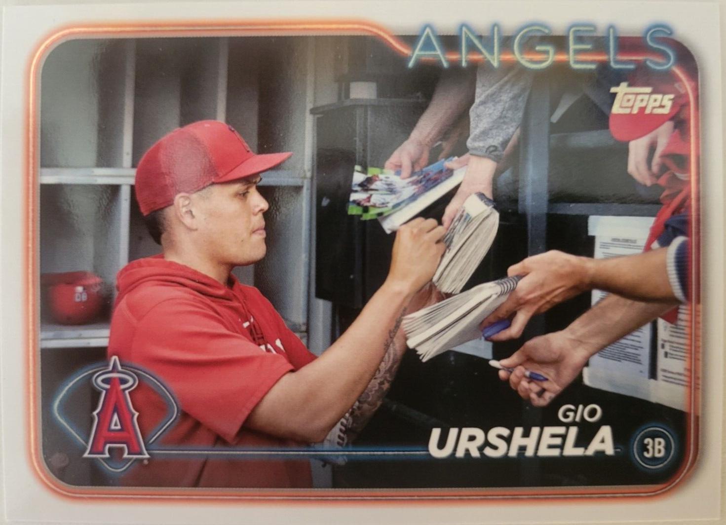 Gio Urshela [Golden Mirror Image Variation] (2024 Topps)