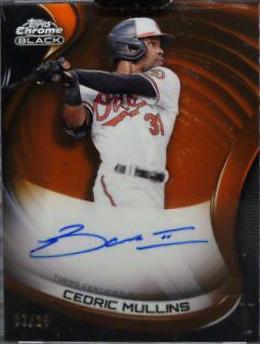 Cedric Mullins [Orange] #CBA-CM