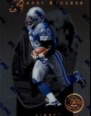 Barry Sanders #11 1997 Pinnacle Certified Football