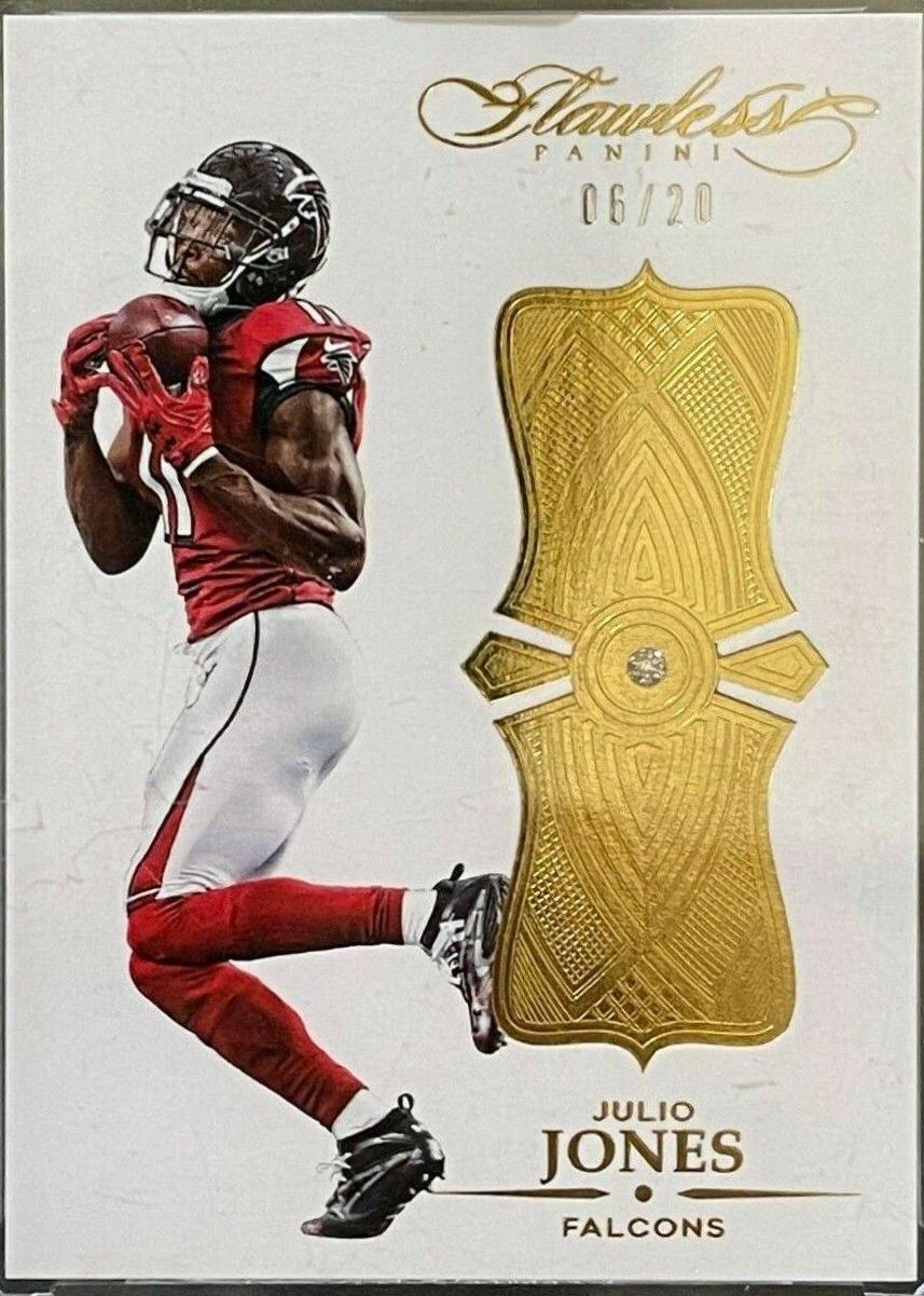 Julio Jones #5 Football Cards 2016 Panini Flawless