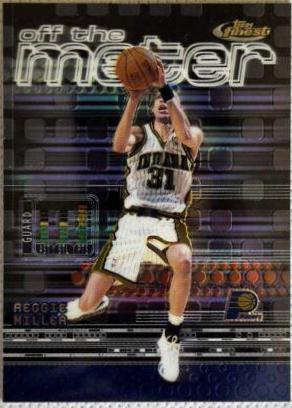 Allan Houston, Reggie Miller Gold Refractor #161 2000 Finest Basketball
