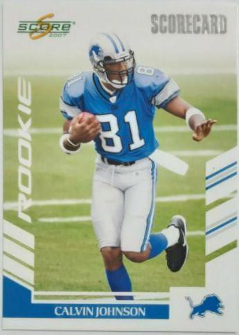 Calvin Johnson [Scorecard] #351