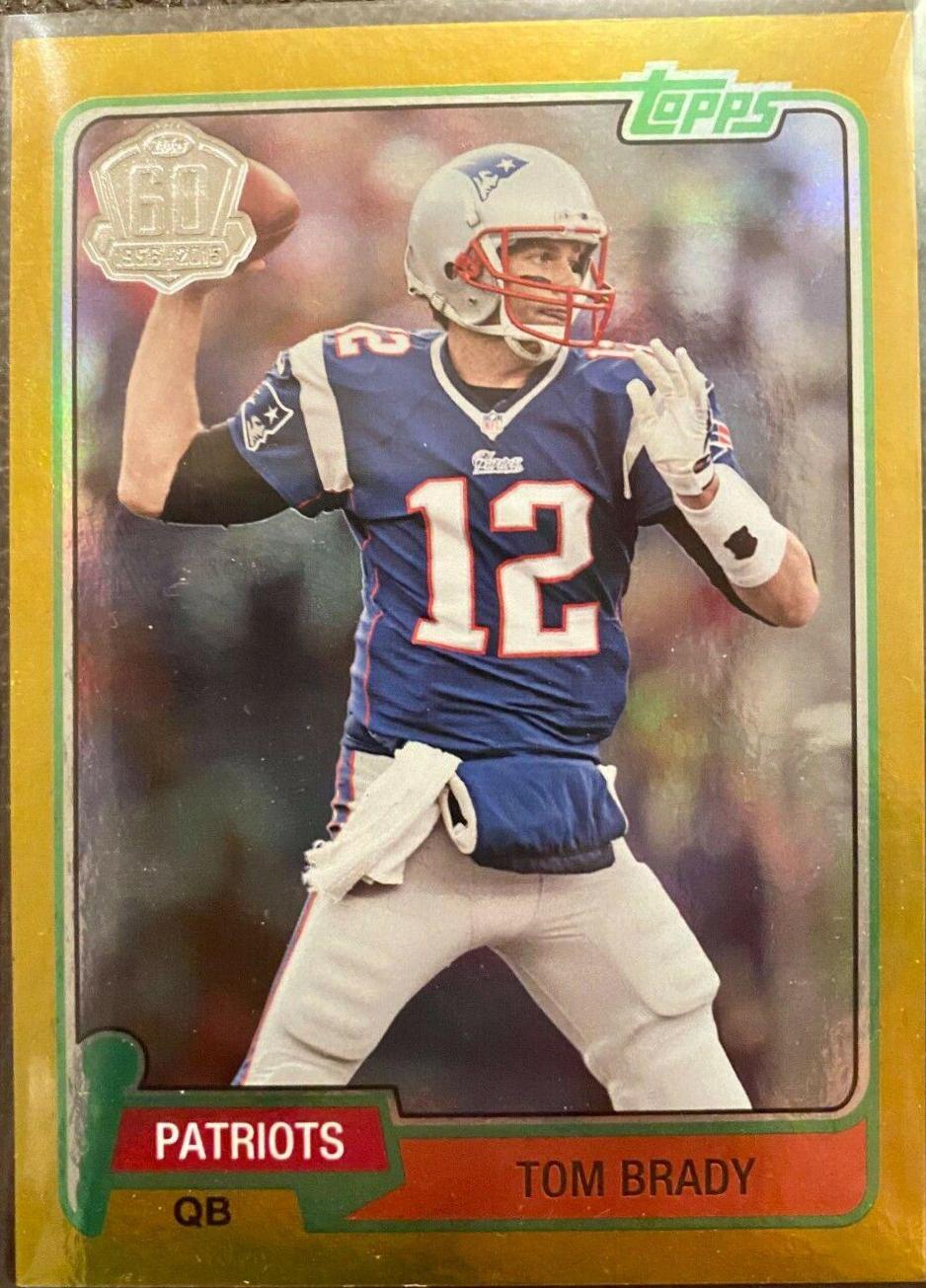 Tom Brady [Gold Border] #T60-TB