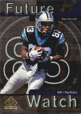 Rae Carruth #21 Football Cards 1997 SP Authentic