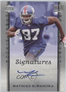Mathias Kiwanuka #242 2006 Upper Deck Rookie Debut Football