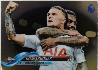 Kieran Trippier #75 2018 Topps Chrome Premier League