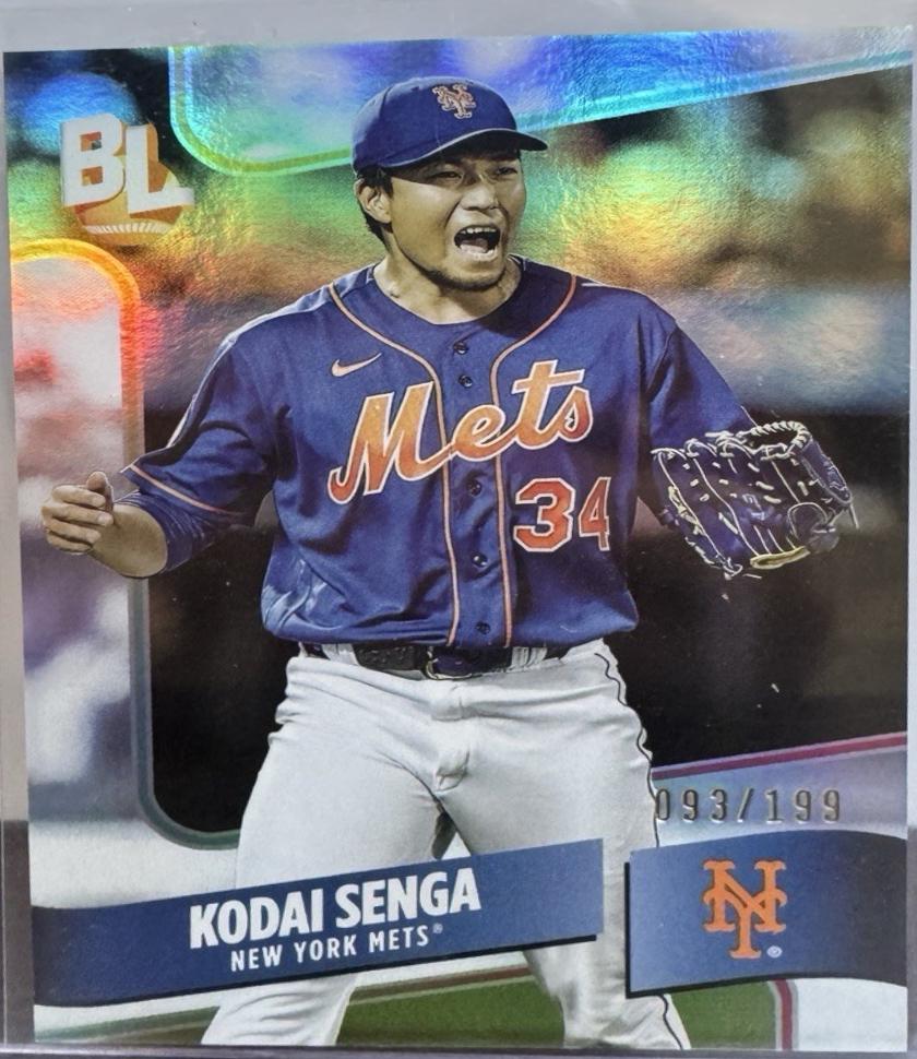 Kodai Senga #WR-52 2024 Topps Big League Wrapper Redemption Baseball