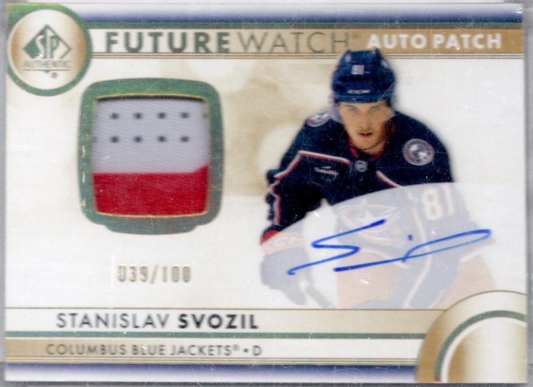 Stanislav Svozil #180 2023 Sp Authentic Hockey