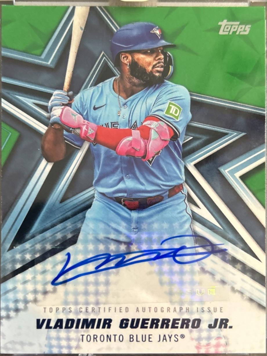 Vladimir Guerrero Jr. #BSA-VG 2026 Topps Baseball Stars Autographs
