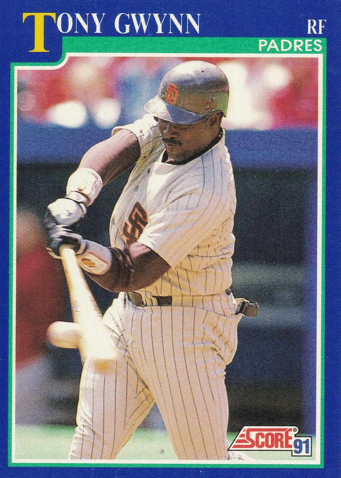 Tony Gwynn #500 Baseball Cards 1991 Score