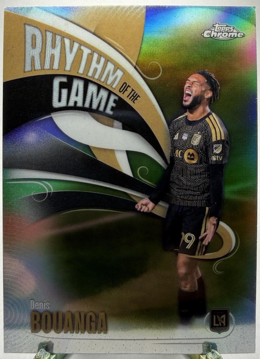 Denis Bouanga #RG-30 2026 Topps Chrome MLS Rhythm Of The Game