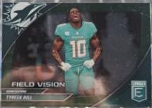 Tyreek Hill #4 Football Cards 2024 Panini Donruss Elite Field Vision
