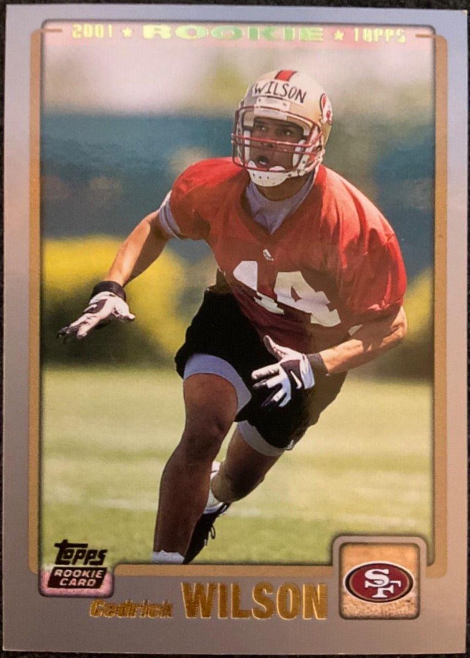 Cedrick Wilson #332 Football Cards 2001 Topps