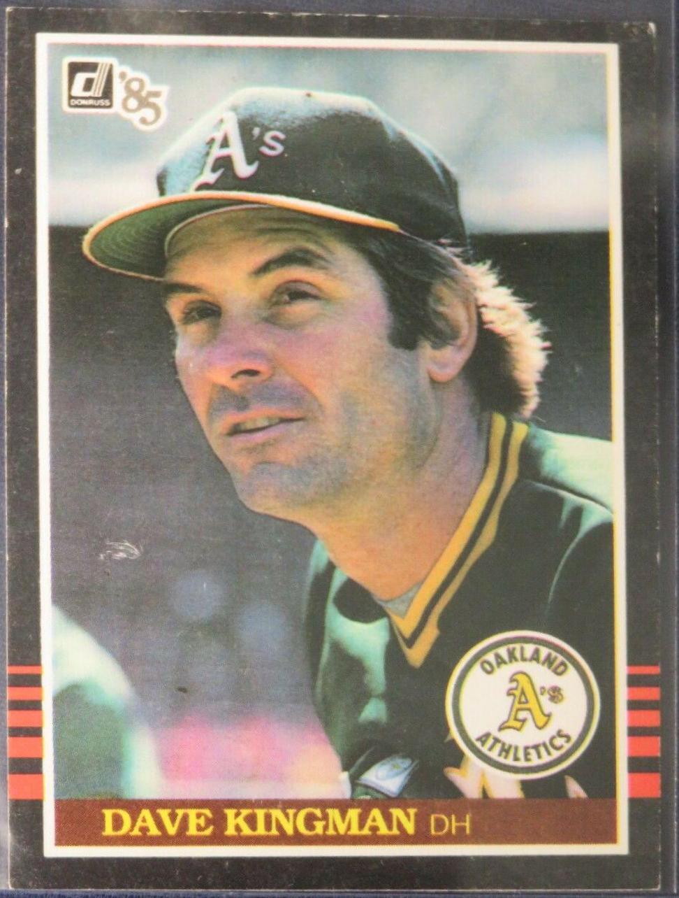 Dave Kingman #54 1985 Donruss Baseball