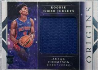 Ausar Thompson #RJJ-AUS Basketball Cards 2023 Panini Origins Rookie Jumbo Jersey