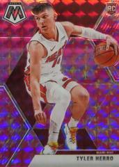 Tyler Herro [Pink Camo] #223 Prices [Rookie] | 2019 Panini Mosaic