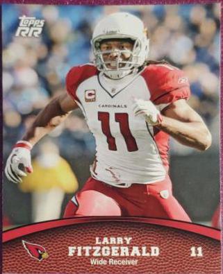 Larry Fitzgerald #80 Football Cards 2011 Topps Rising Rookies