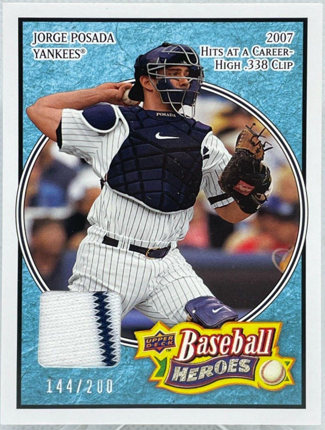 Jorge Posada [Jersey Light Blue] #117