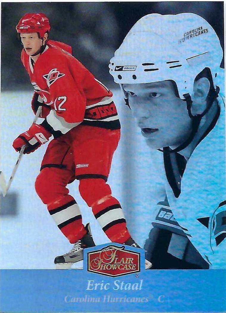 Eric Staal #20 Hockey Cards 2007 Ultra Flair Showcase
