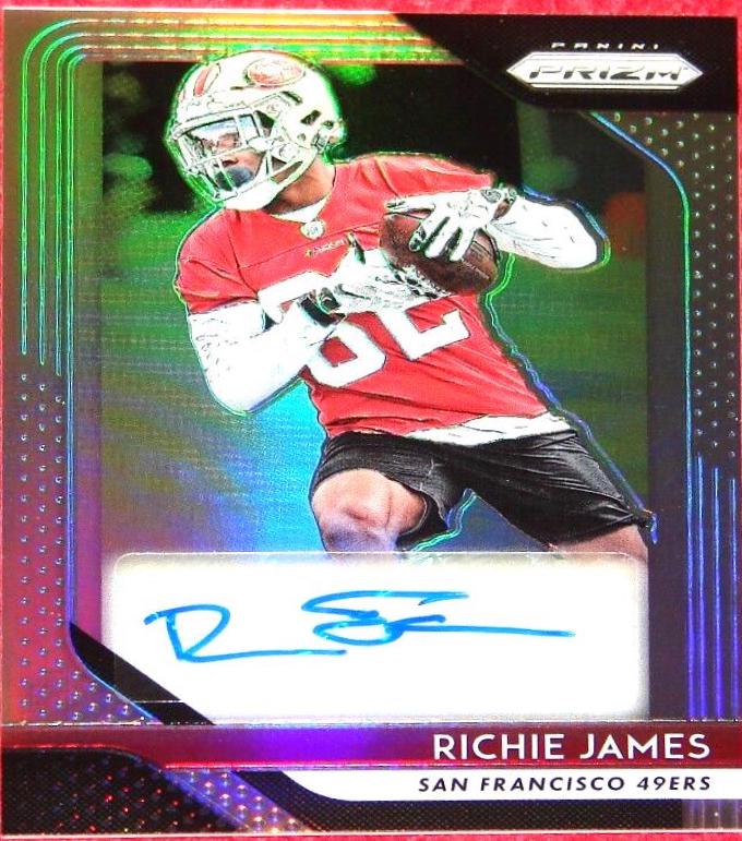Richie James [Lazer Prizm] #64