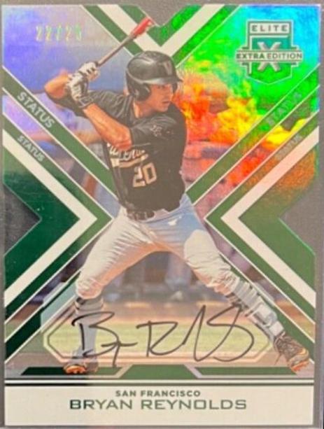 Bryan Reynolds [Autograph Die Cut Emerald] #59