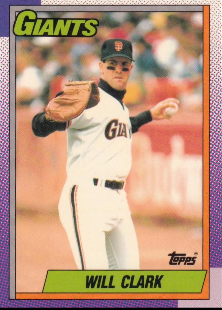1990 Will Clark #100