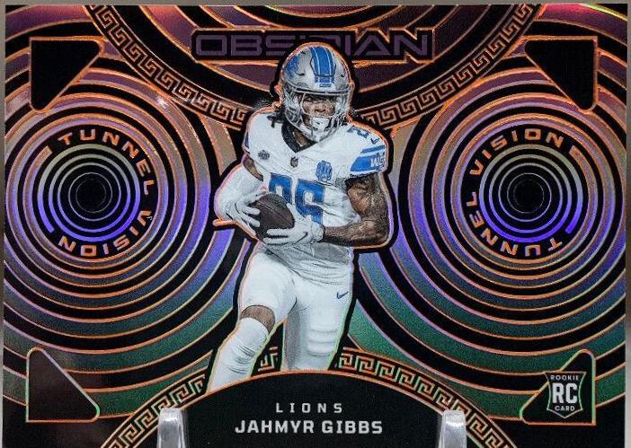 Jahmyr Gibbs [Orange Electric Etch] #7
