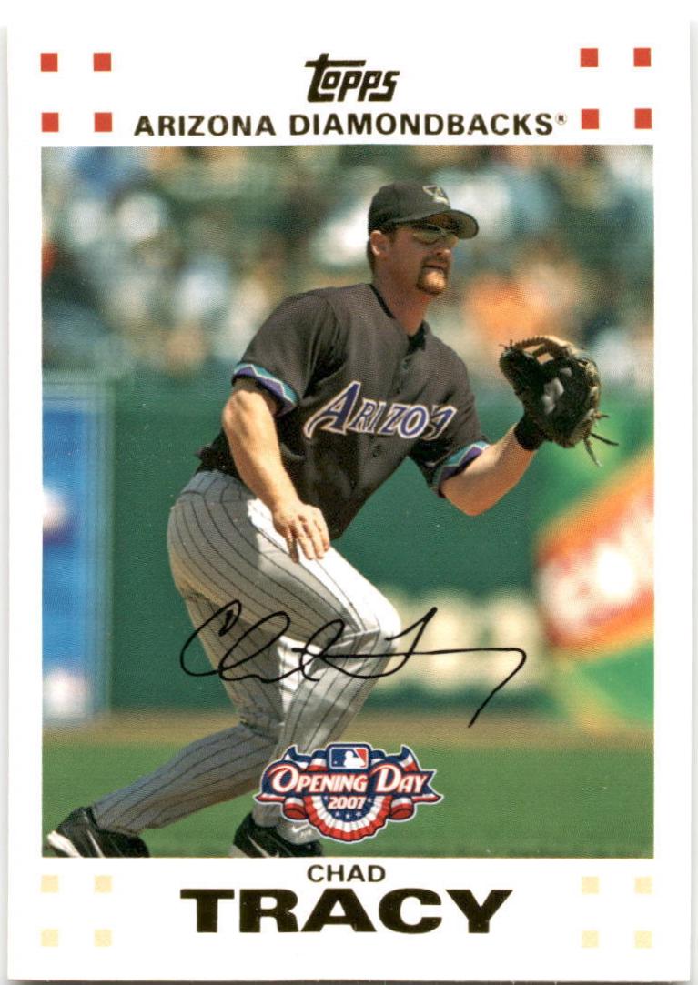 Chad Tracy #31 Baseball Cards 2007 Topps Opening Day