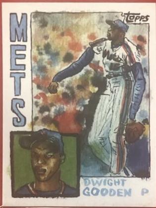 Dwight Gooden #82 2024 Topps Spotlight Baseball
