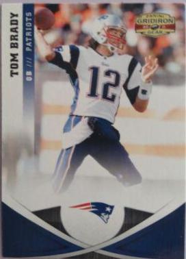 Tom Brady #4 Football Cards 2011 Panini Gridiron Gear
