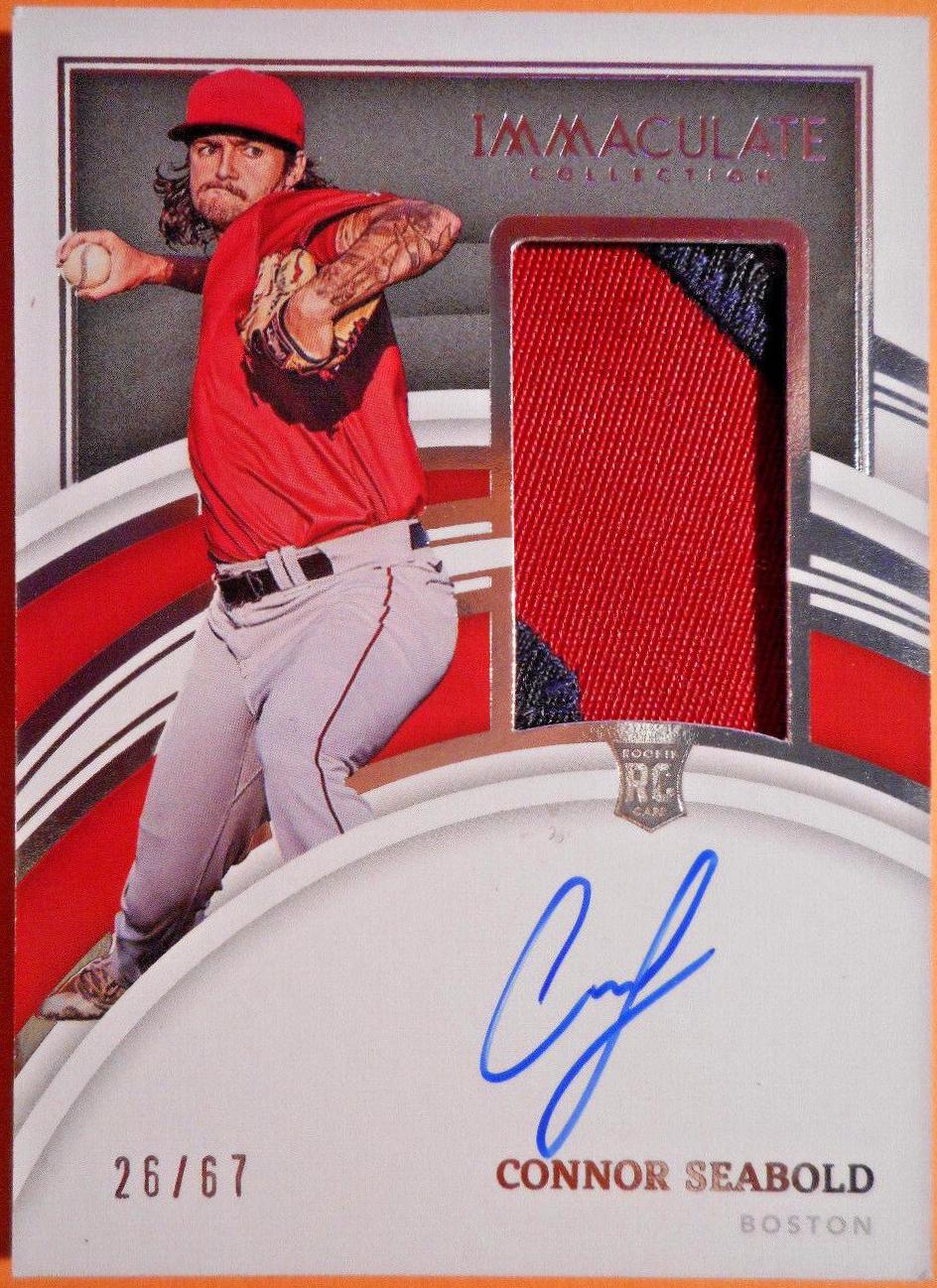 Connor Seabold [Patch Autograph] #129