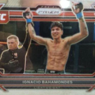 Ignacio Bahamondes #62 Ufc Cards 2023 Panini Prizm UFC