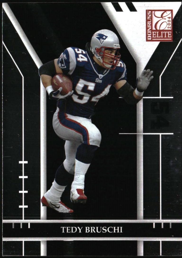 Tedy Bruschi #59 2004 Panini Donruss Elite Football