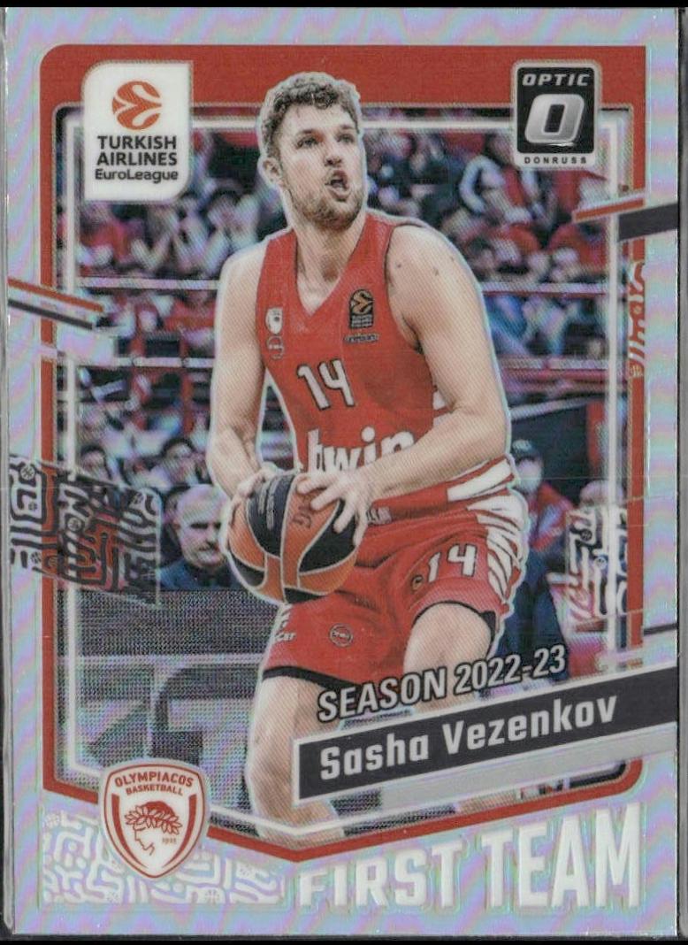 Sasha Vezenkov #200 2023 Panini Donruss Euroleague Basketball