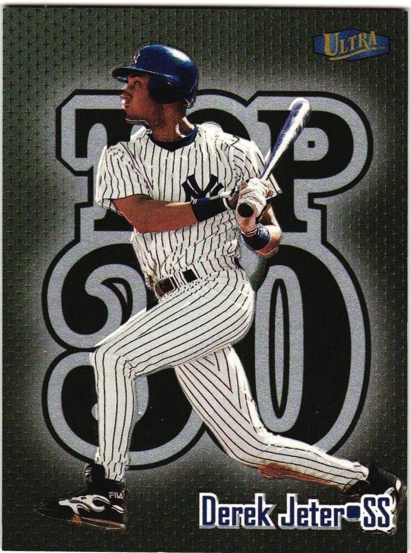 Derek Jeter #18 Baseball Cards 1998 Ultra Top 30