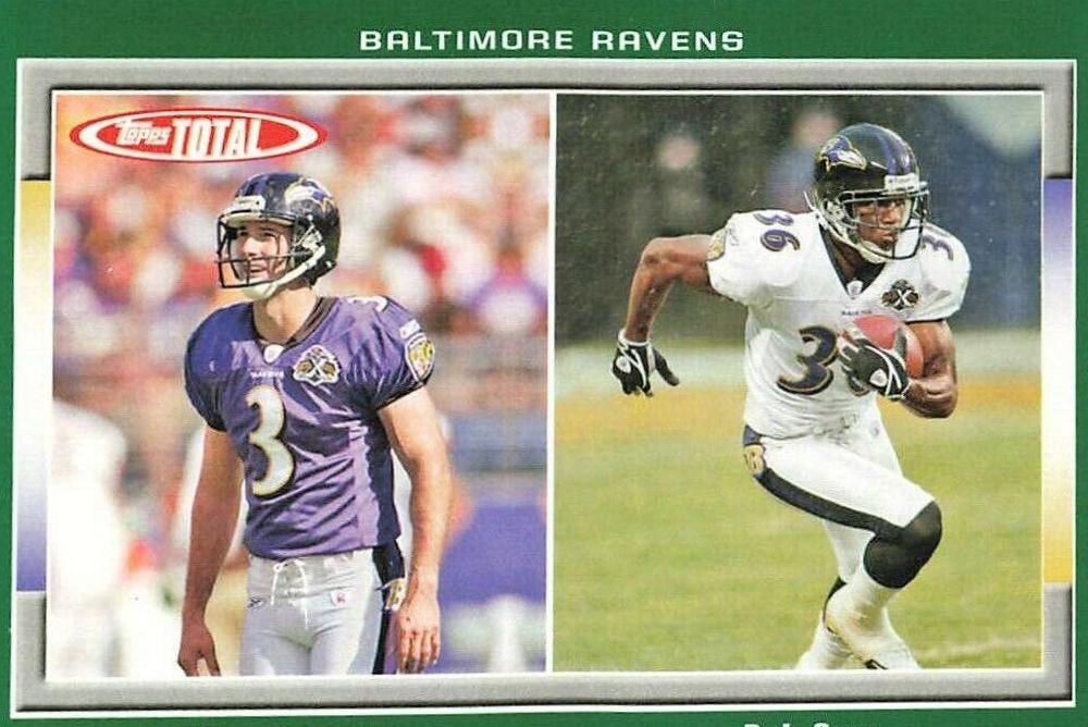 B.J. Sams, Matt Stover #22