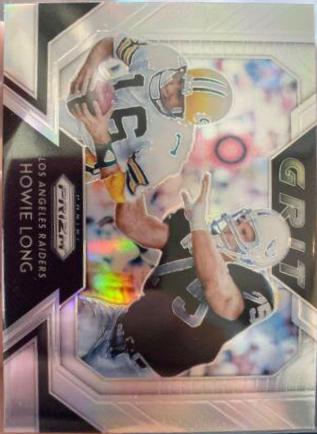 Howie Long #G-12 Football Cards 2018 Panini Prizm Grit