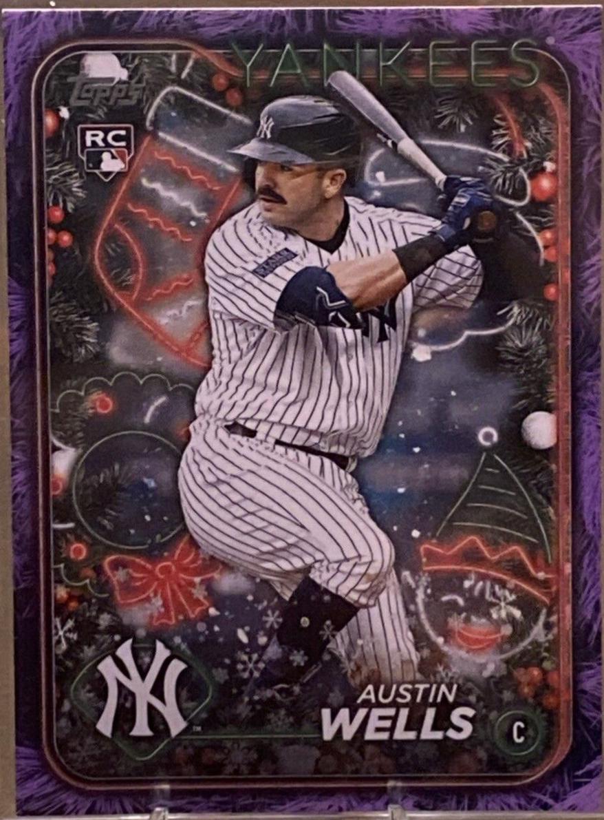 Austin Wells [Purple Metallic Holiday Tree] #H2