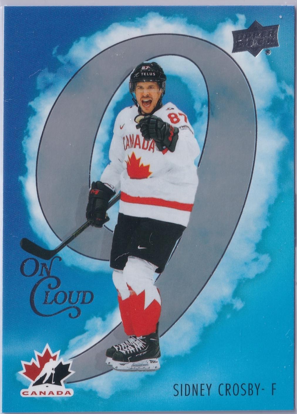 Sidney Crosby #CN-1 2026 Upper Deck Team Canada On Cloud Nine Hockey