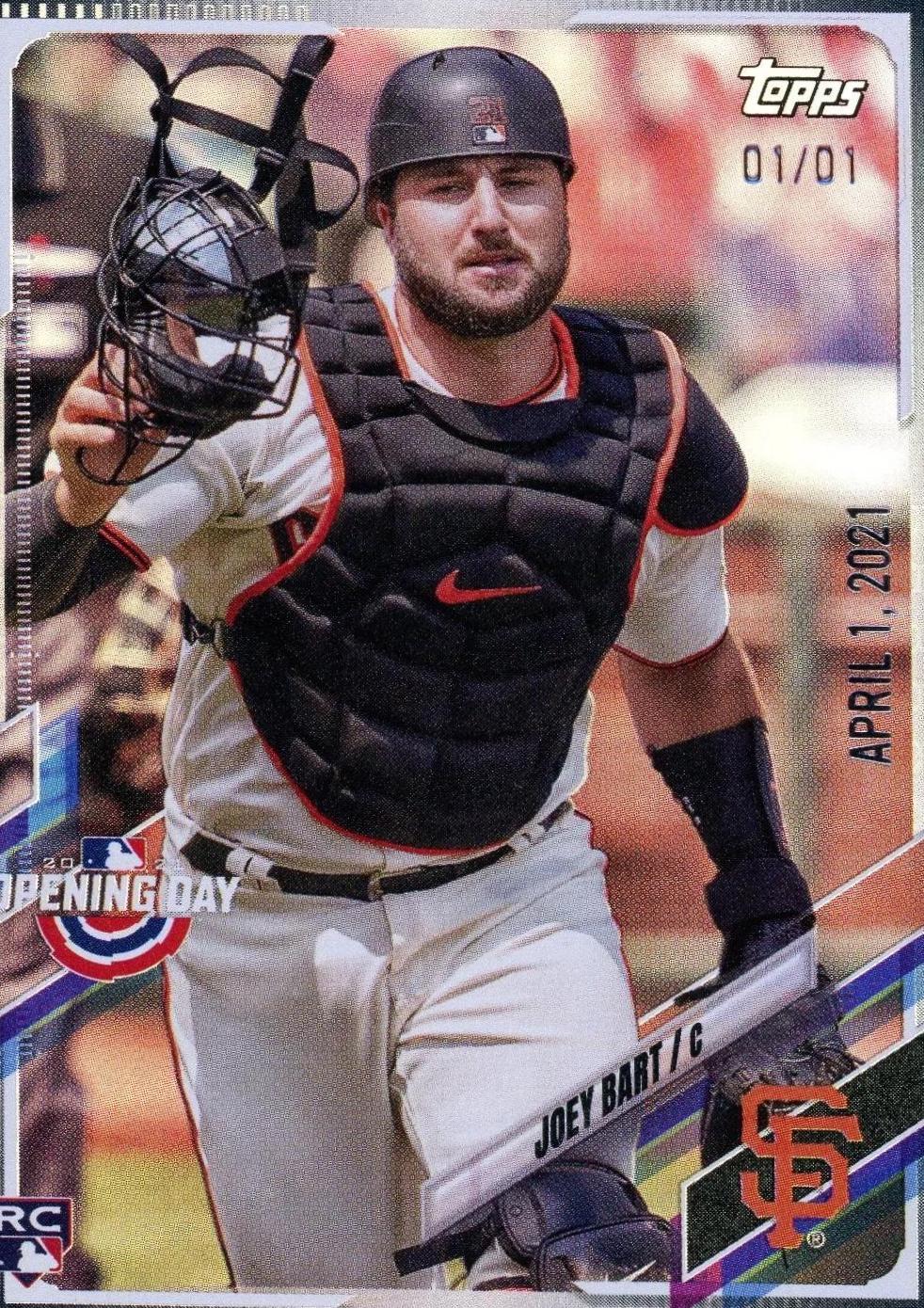 Joey Bart [Black Foil] #176