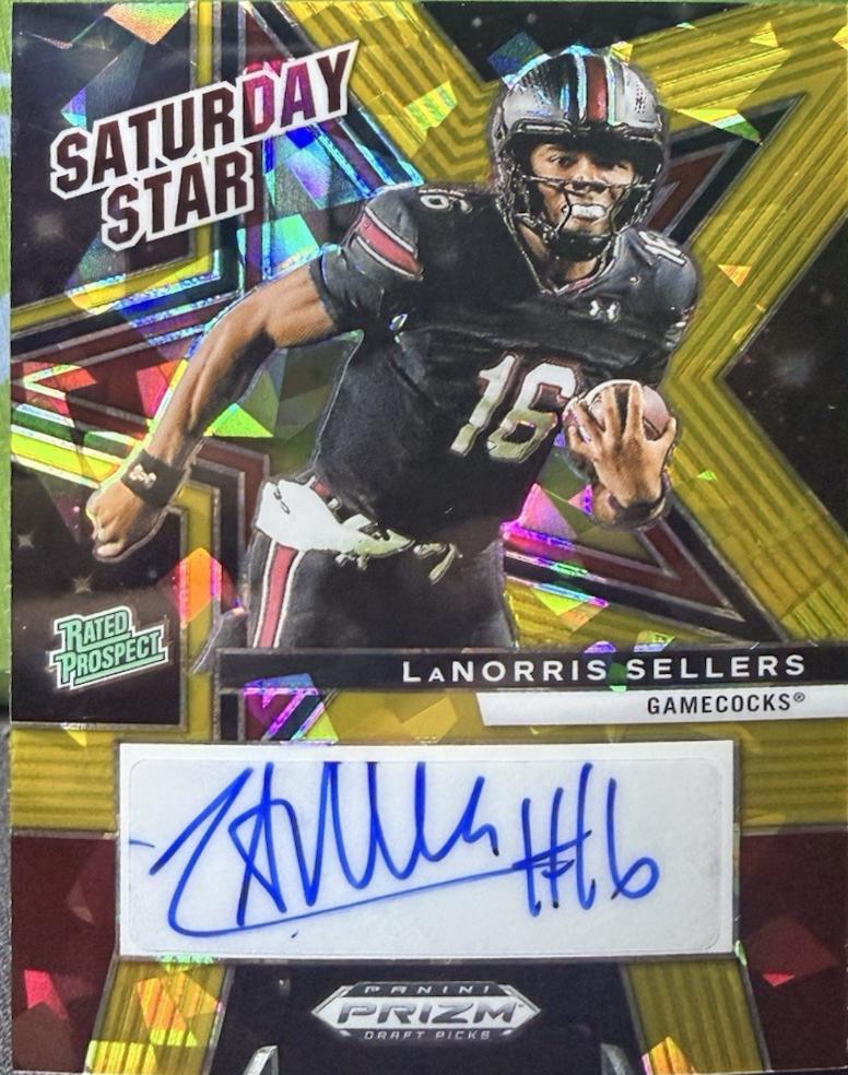 LaNorris Sellers [Gold Ice] #SSS-LSS
