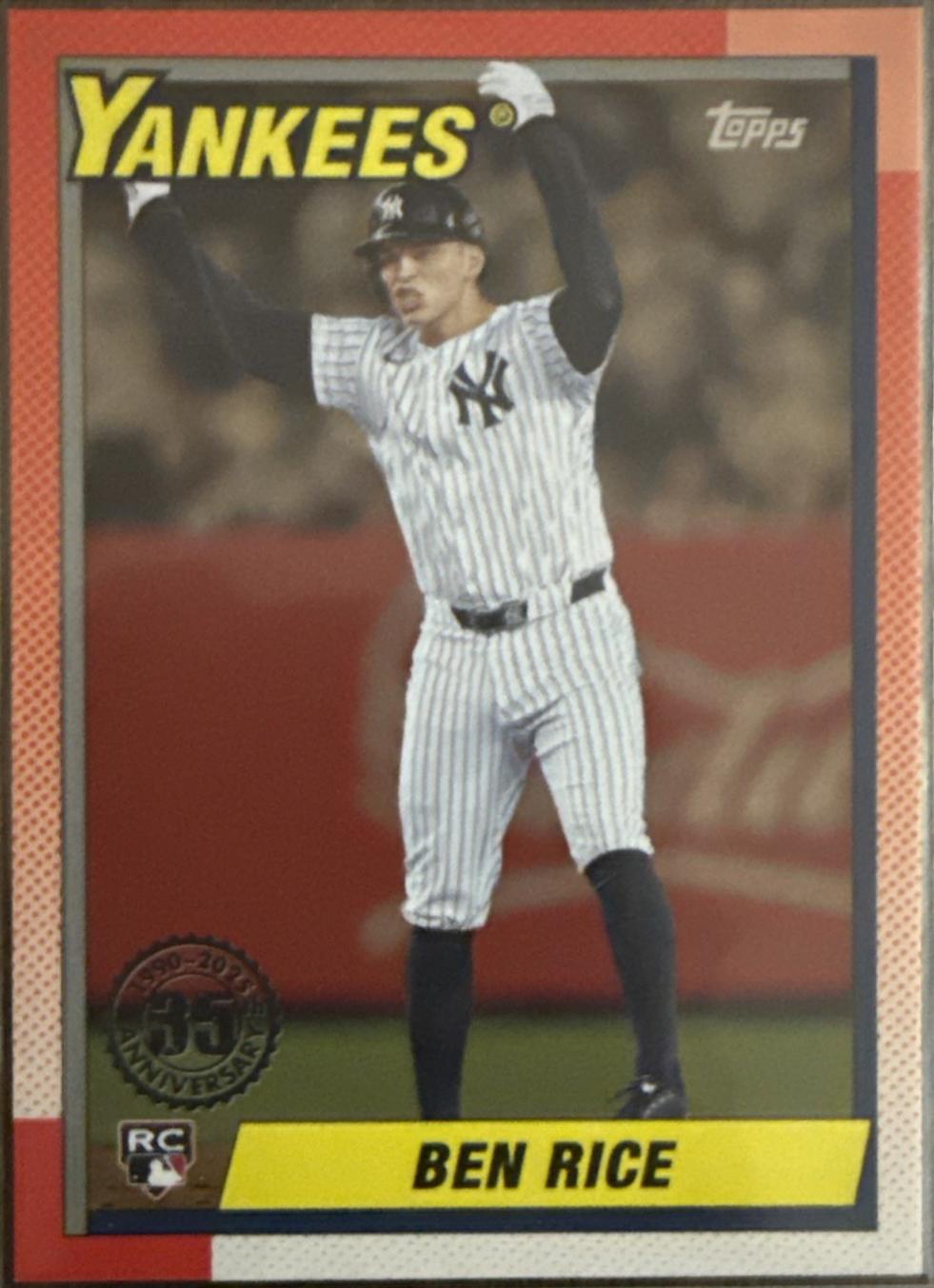 Ben Rice [Gold] #T90-19 Prices | 2025 Topps 1990 | Baseball Cards
