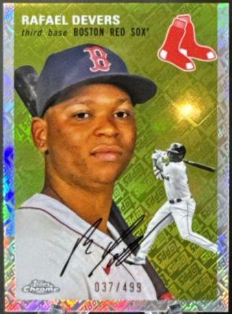 Rafael Devers [Topps Refractor] #299