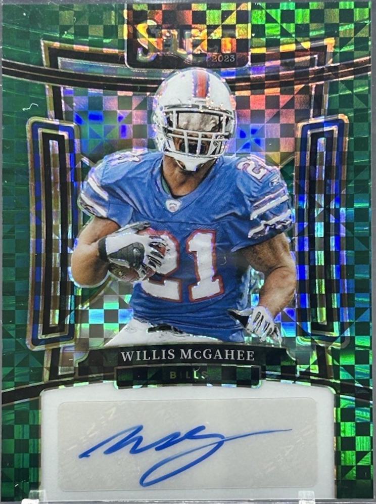 Willis McGahee [Green] #SIG-WMC