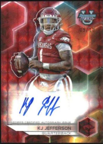 KJ Jefferson [Red Geometric] #BOA-KJ