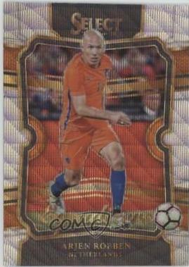 Arjen Robben #EQ-27 Soccer Cards 2017 Panini Select Equalizers