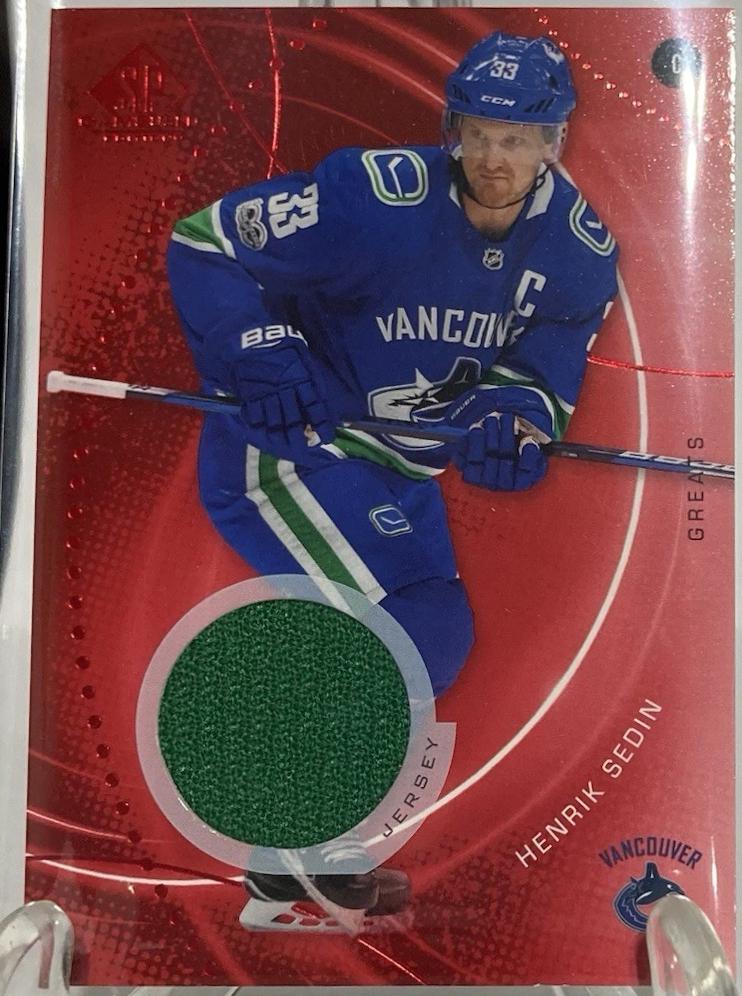 Henrik Sedin [Red Jersey] #200