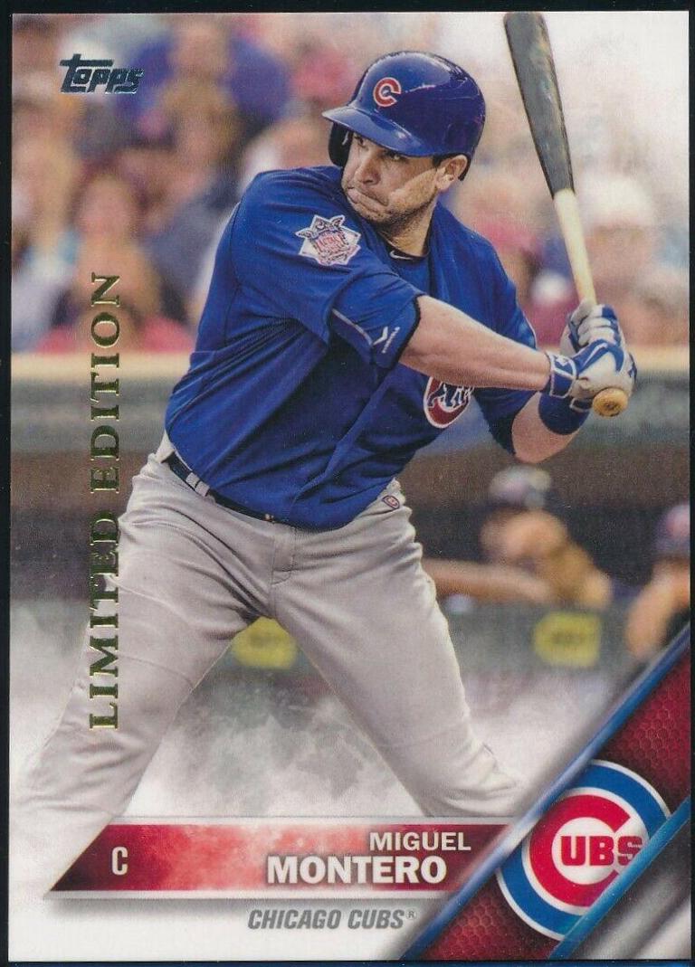 Miguel Montero #36 Baseball Cards 2016 Topps Limited Edition